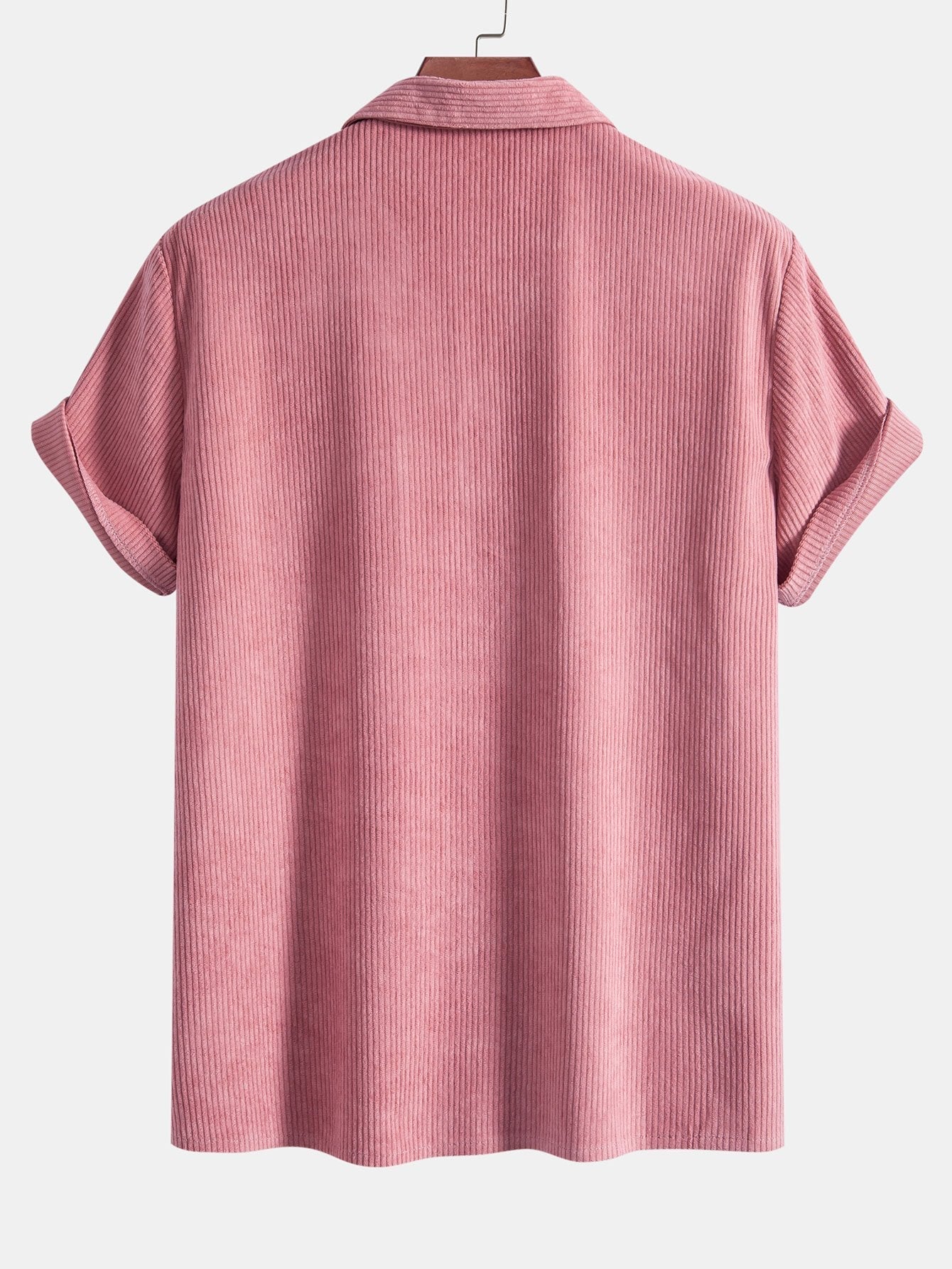 Atli® | Chemise cubaine en velours côtelé à manches courtes
