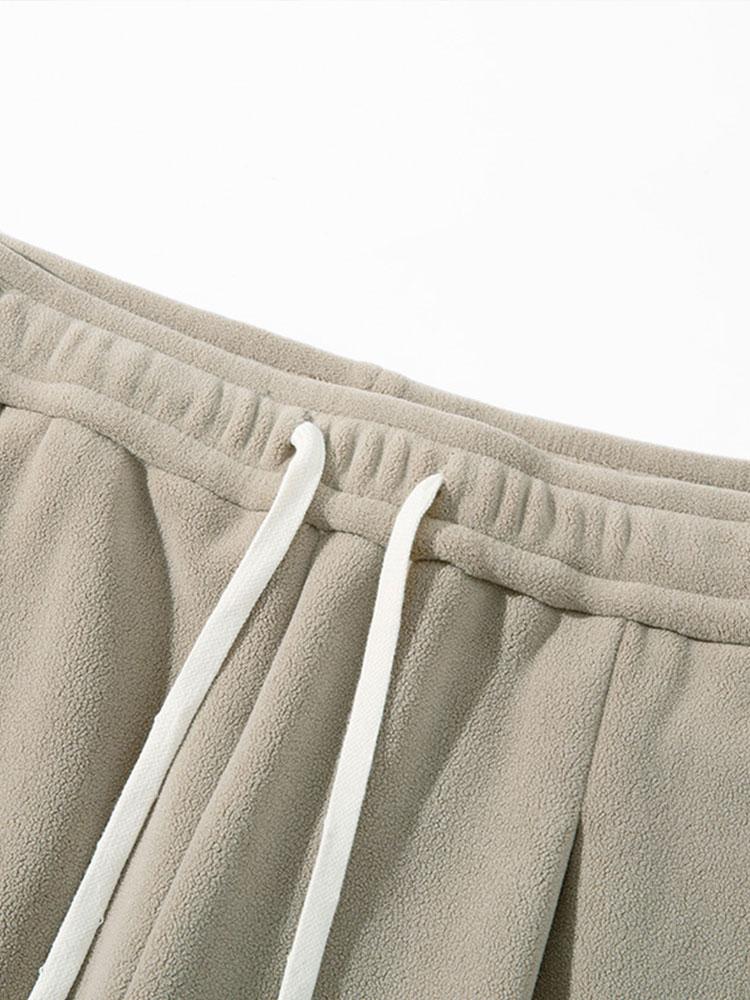 Ballard® | Pantalon coupe ample en polaire à jambe droite
