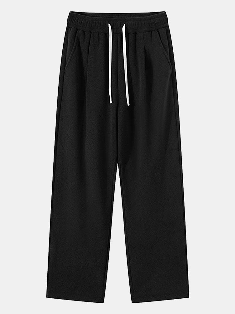 Ballard® | Pantalon coupe ample en polaire à jambe droite