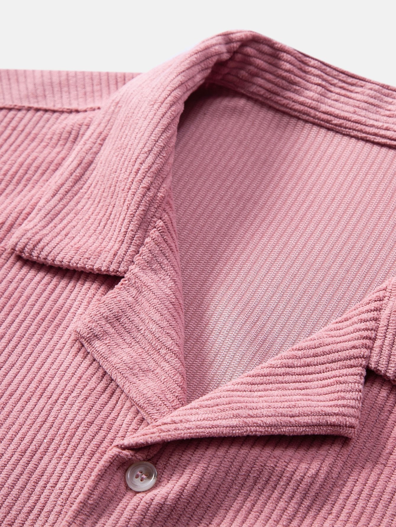 Atli® | Chemise cubaine en velours côtelé à manches courtes