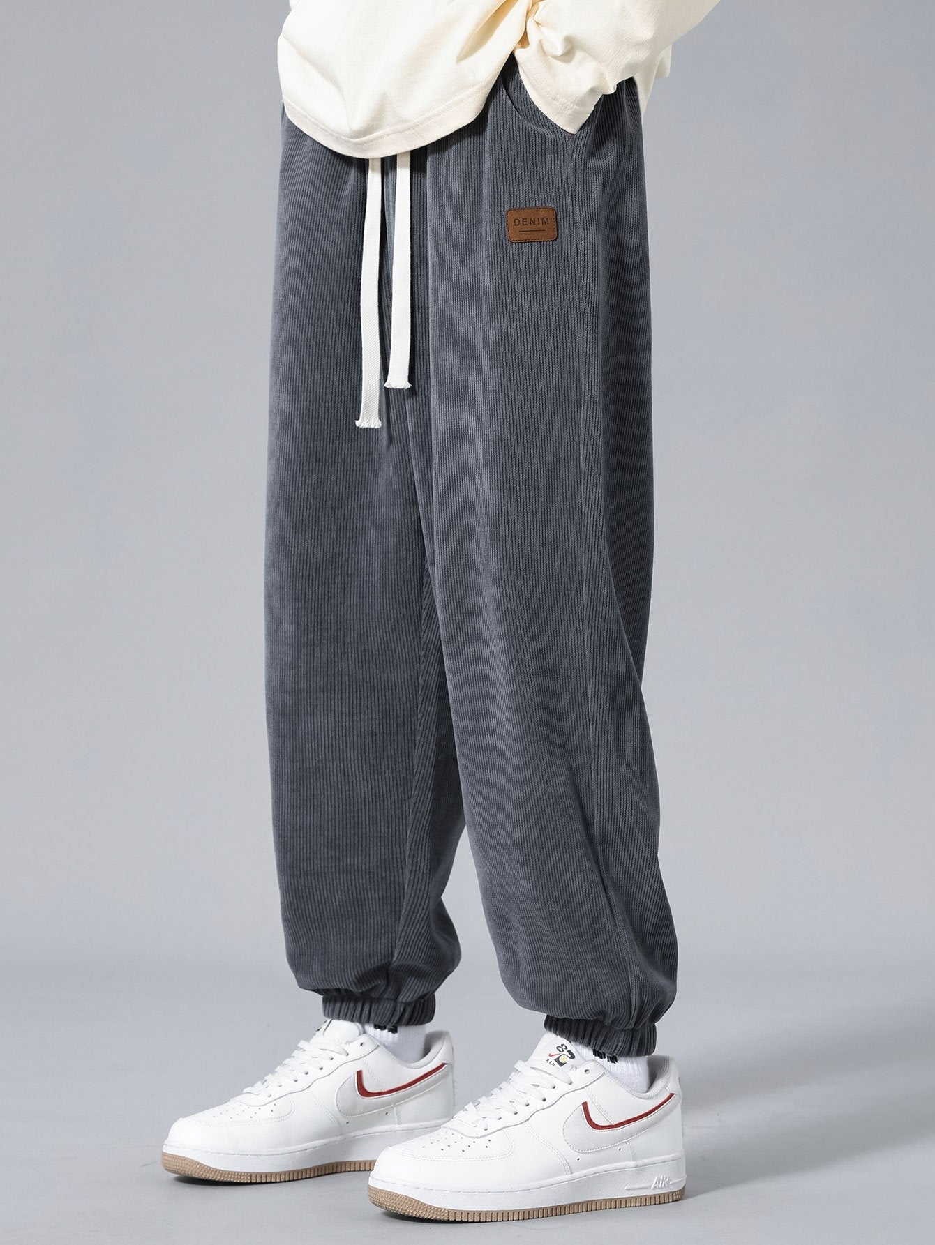 Babcock® | Pantalon de jogging en velours côtelé