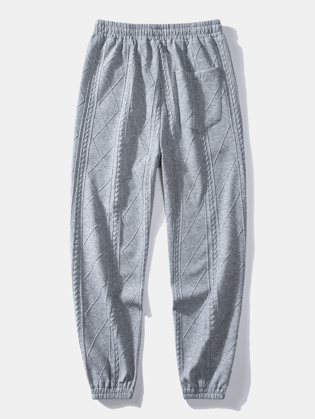 Azzedine® | Pantalon de jogging en jacquard géométrique