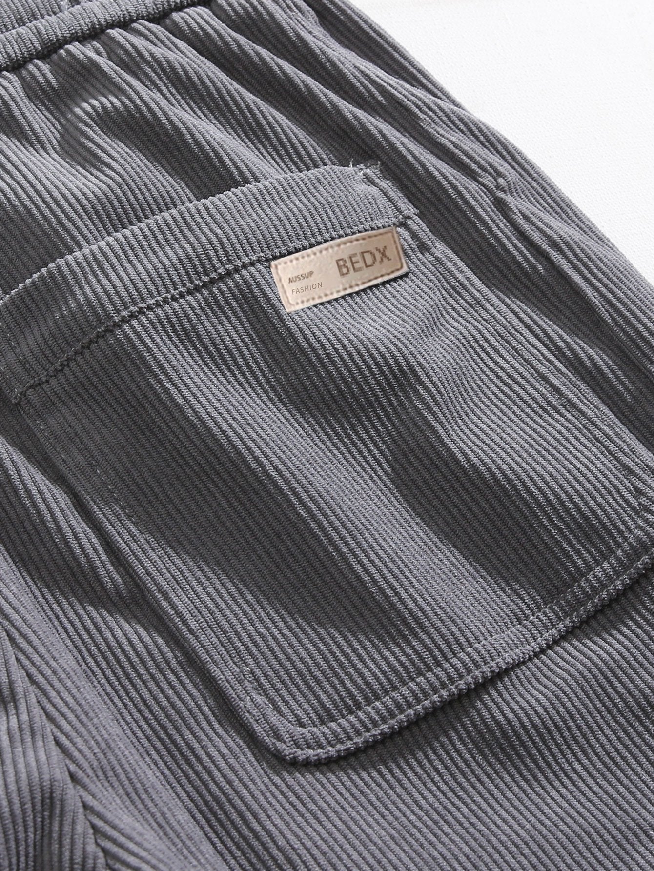Aubine® | Pantalon droit en velours côtelé