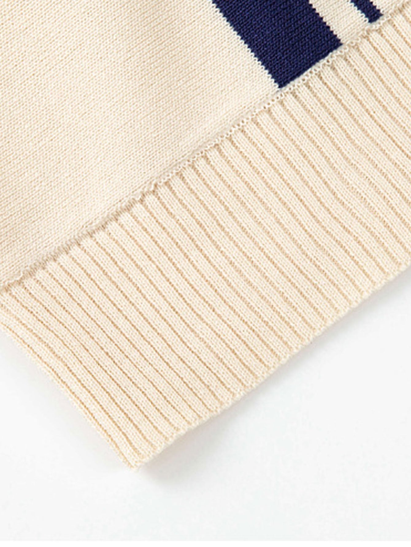 Dépositaire® | Polo pull rayé à col Johnny