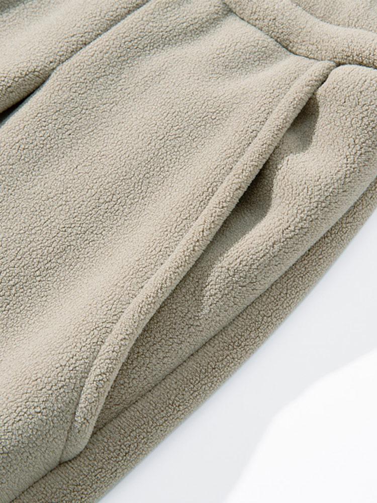 Ballard® | Pantalon coupe ample en polaire à jambe droite