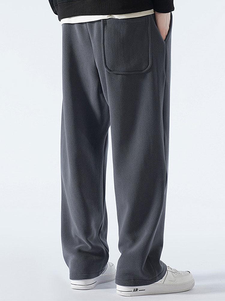 Ballard® | Pantalon coupe ample en polaire à jambe droite