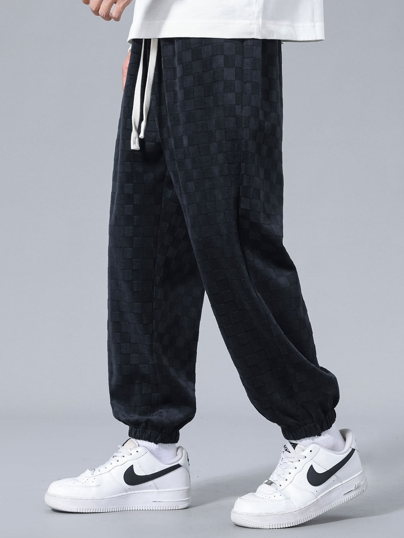 Baasan® | Pantalon de jogging à damier