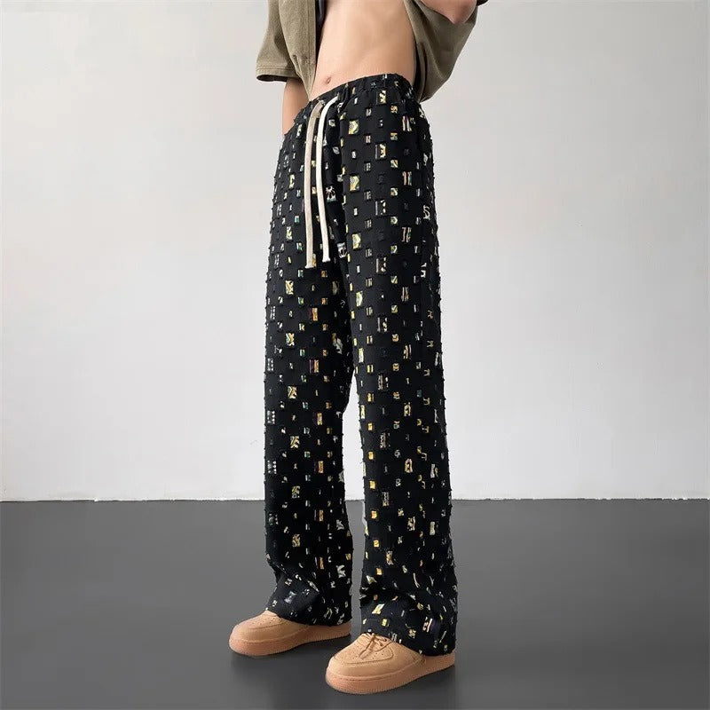 Zacchary® | Pantalon à imprimé artistique