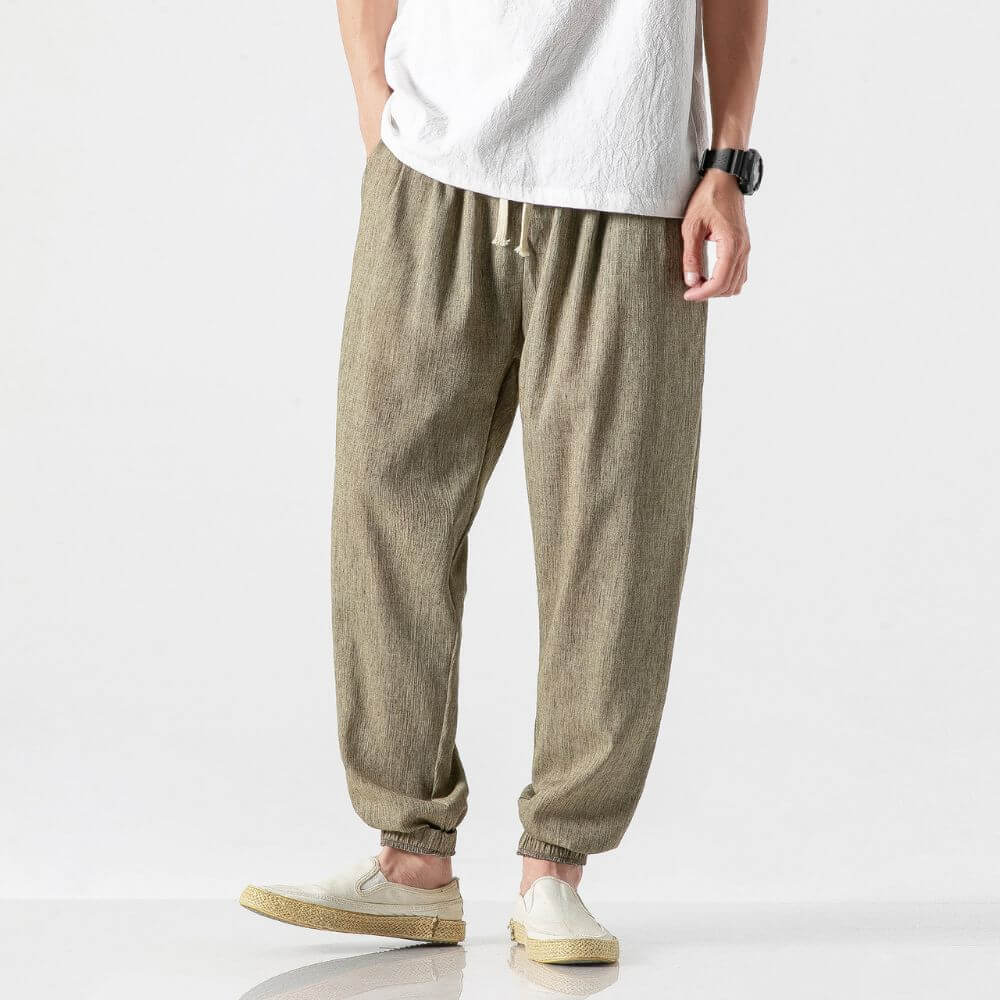 Hyatt® | Pantalon en lin moderne pour homme