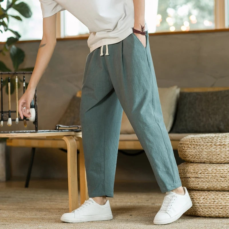 Zaccary® | Pantalon en Lin