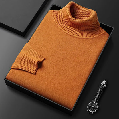 Edgardo® | Pull à col roulé en cachemire de luxe