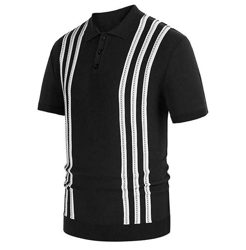 Hélier® | Polo décontracté rayé