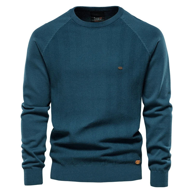 Edmundo® | Pull ras du cou de luxe