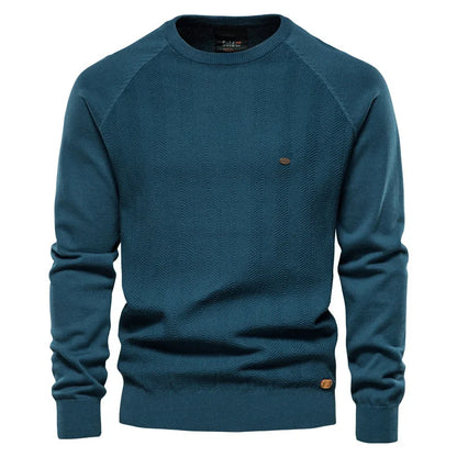 Edmundo® | Pull ras du cou de luxe