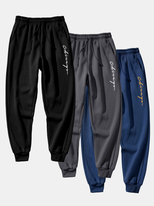 Balian® | Pantalon de jogging imprimé Chicago 3 pièces