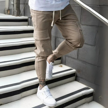 Zackery® | Pantalon cargo avec cordon de serrage à la taille