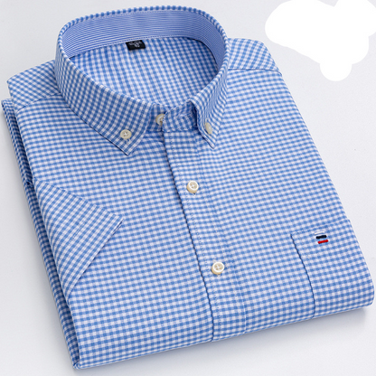 Icare® | Chemise pour hommes à manches courtes avec poche poitrine