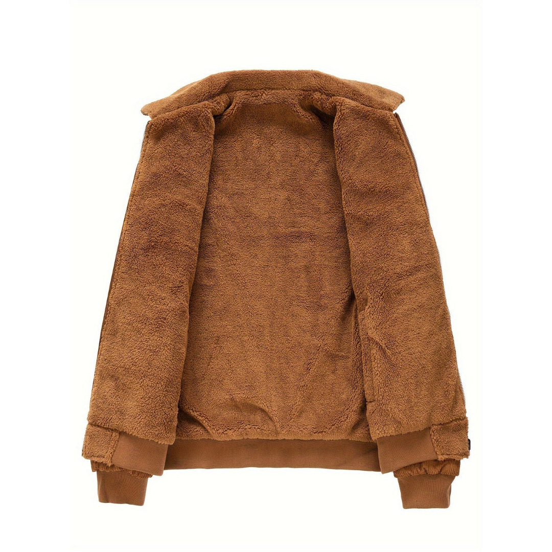 Raleigh® | Veste en velours côtelé avec col doux pour homme