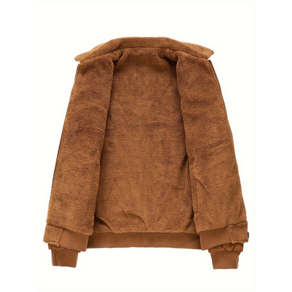 Raleigh® | Veste en velours côtelé avec col doux pour homme