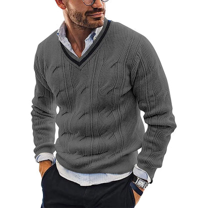 Eloy® | Pull And Tricot Coupe Slim Col V