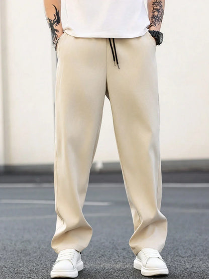 Anatole® | Pantalon droit de couleur unie pour homme