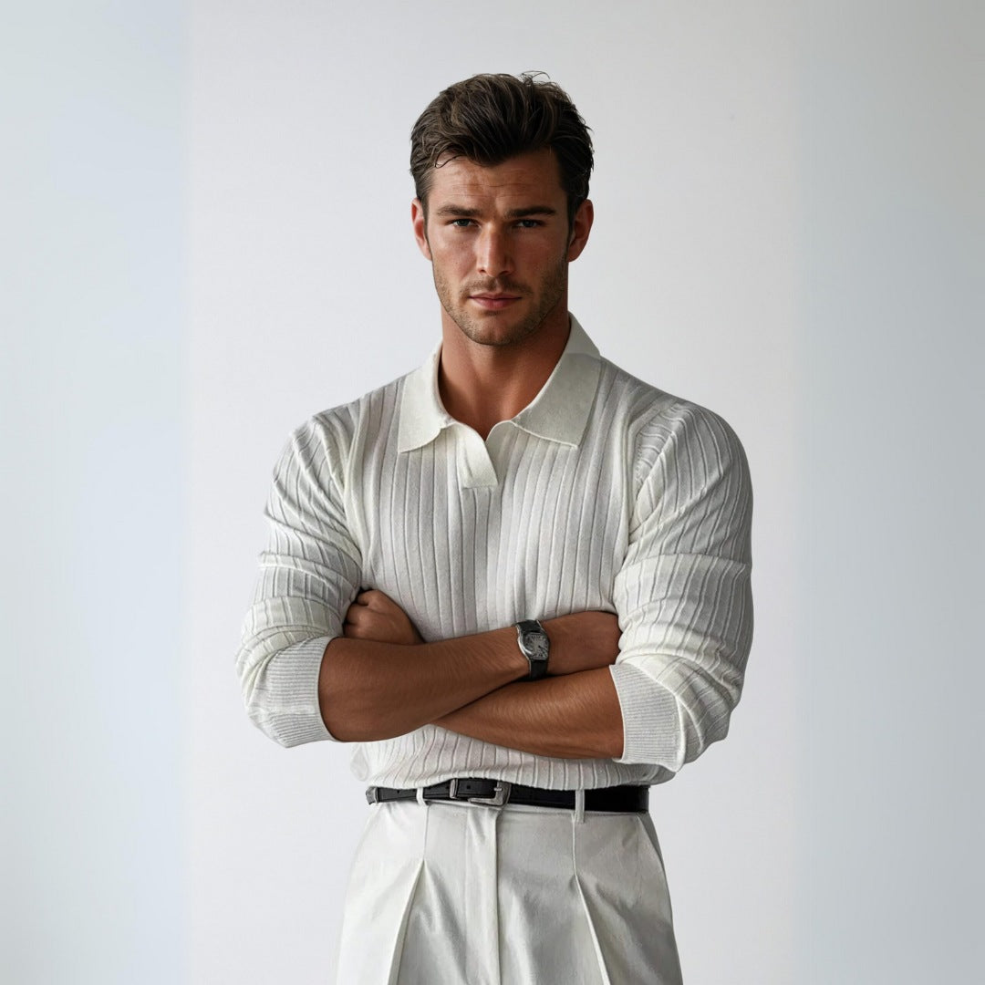 Antigono® | Pull classique avec col
