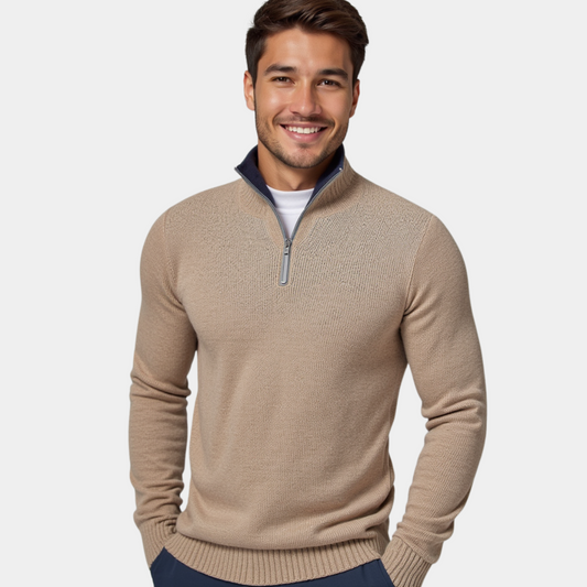 Aran® | Pull zippé haut de gamme
