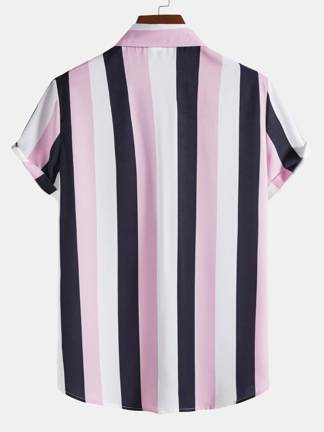 Tremble® | Chemise boutonnée à larges rayures imprimées