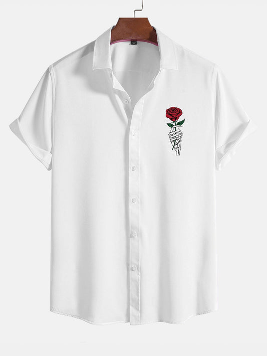 Astorre® | Chemise à imprimé tête de mort rose