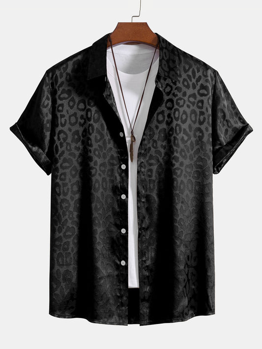 Aslak® | Chemise Léopard En Satin