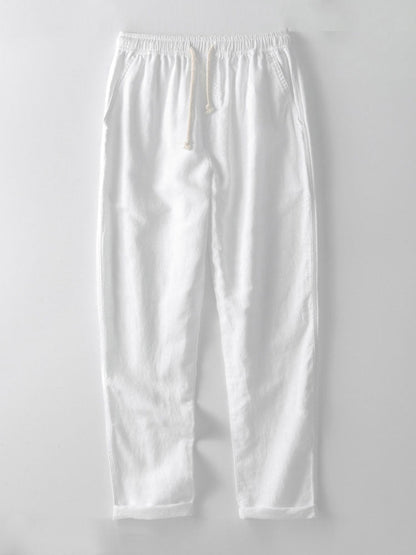 Aubrey® | Pantalon en lin à jambe droite