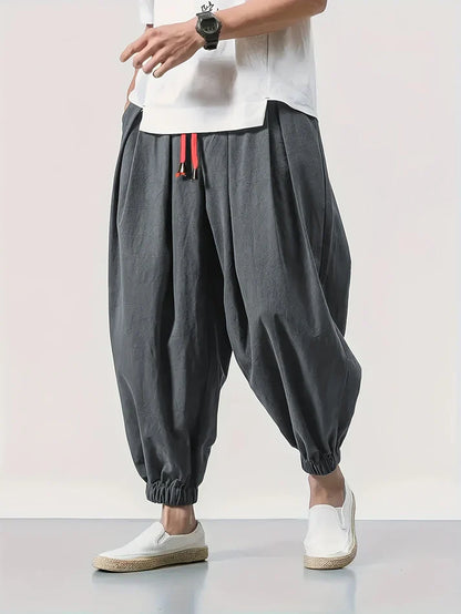 Auberon® | Pantalon en lin décontracté