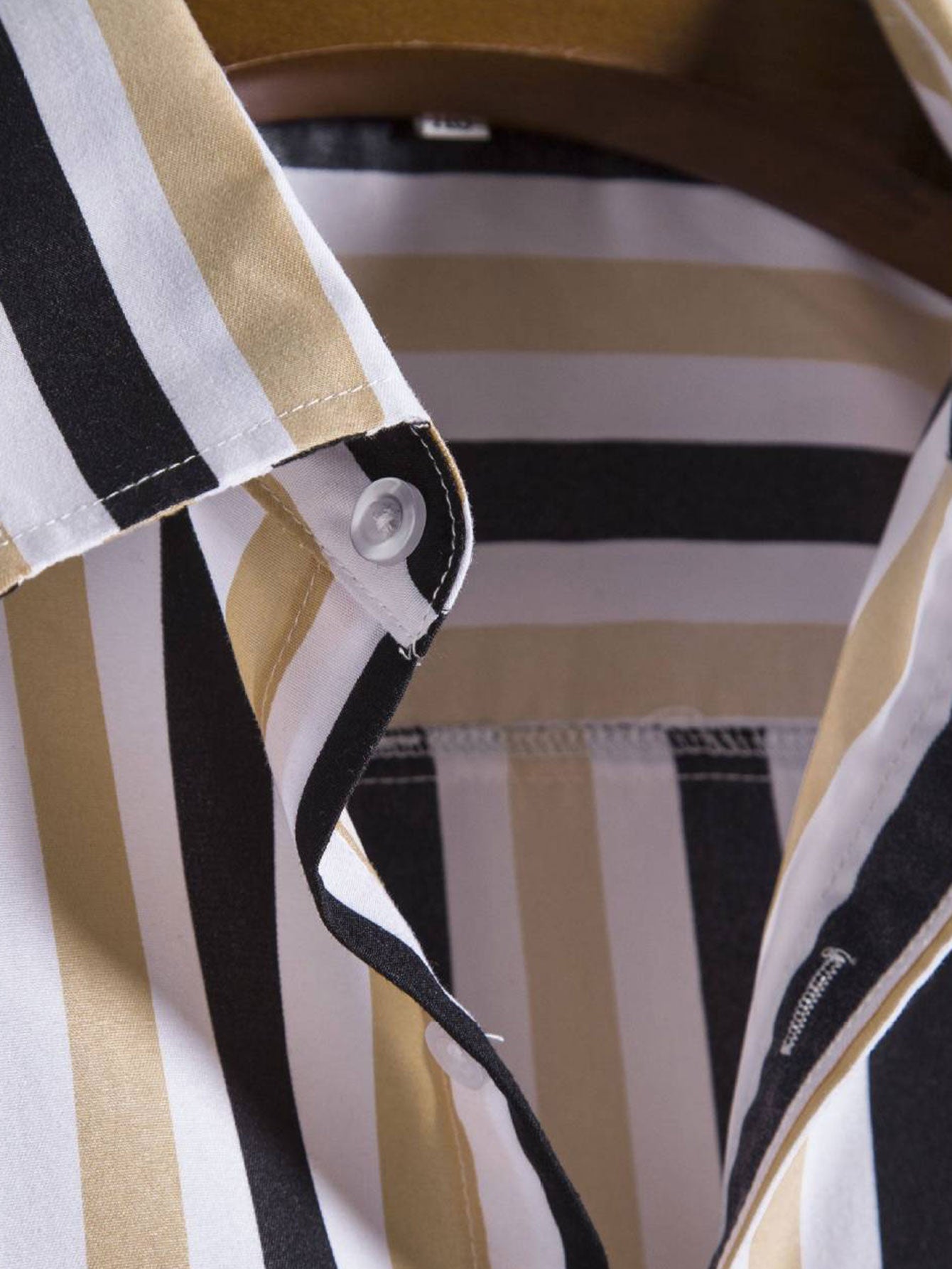 Astrohel® | Chemise boutonnée à imprimé rayé pour homme