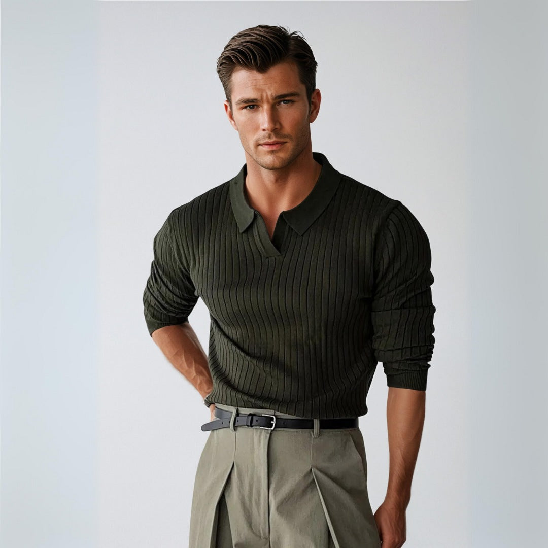 Antigono® | Pull classique avec col