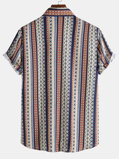 Arye® | Chemise à imprimé géométrique ethnique