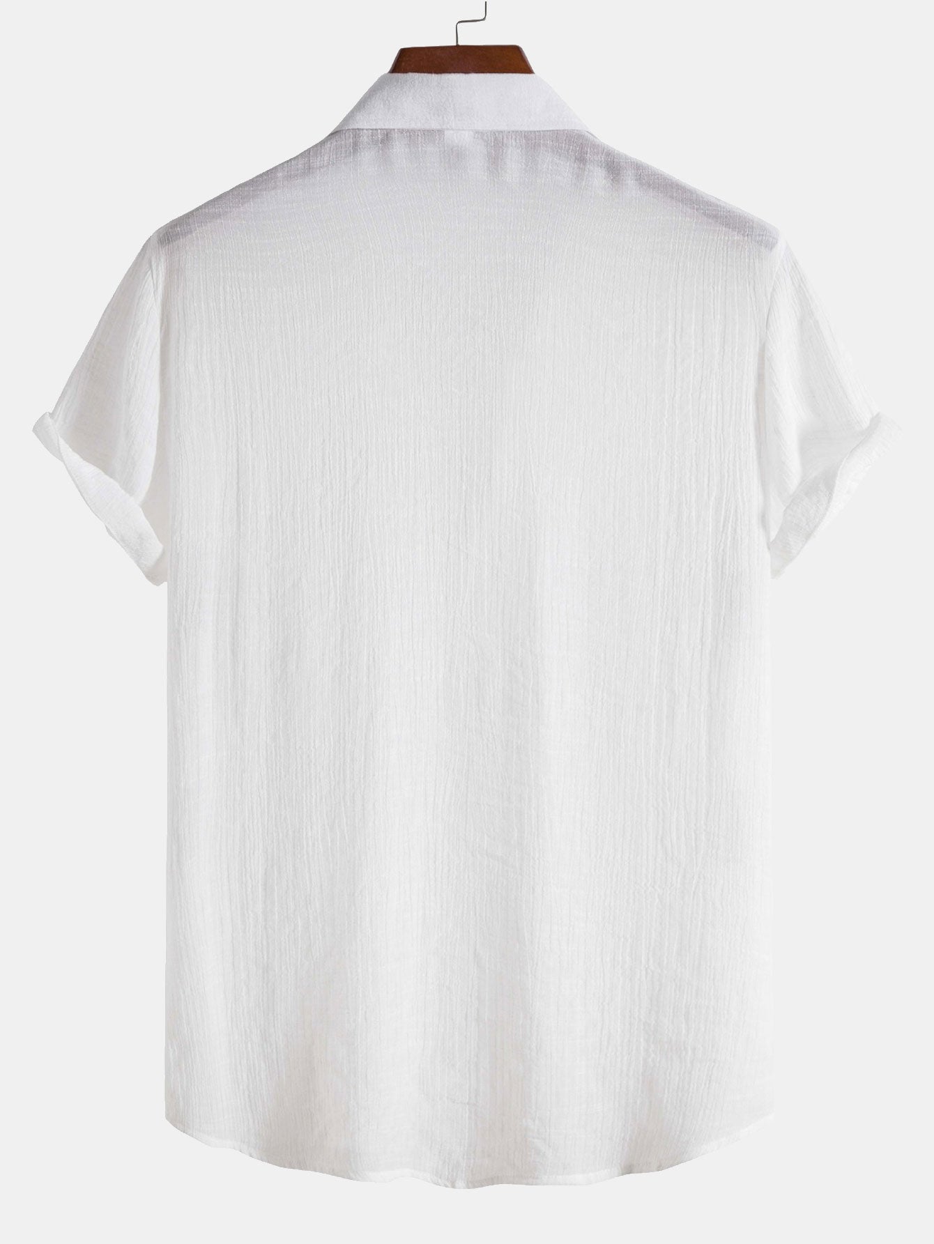 Athelstan® | Chemise boutonnée en tissu légèrement froissé