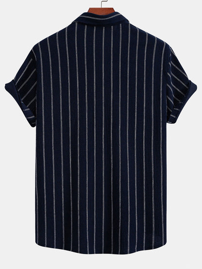 Atta® | Chemise boutonnée texturée à rayures