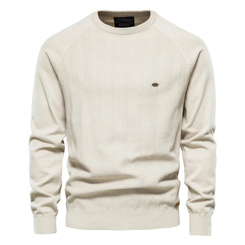 Edmundo® | Pull ras du cou de luxe