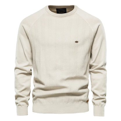 Edmundo® | Pull ras du cou de luxe