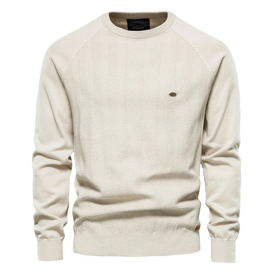 Edmundo® | Pull ras du cou de luxe