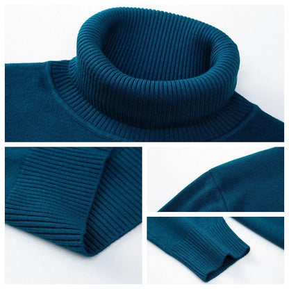 Edgardo® | Pull à col roulé en cachemire de luxe