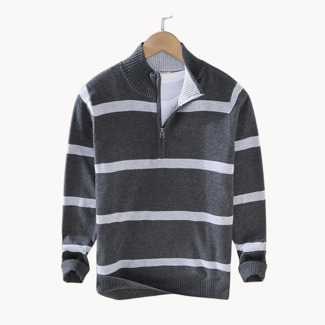 Clarence® | Pull à moitié zippé à la mode