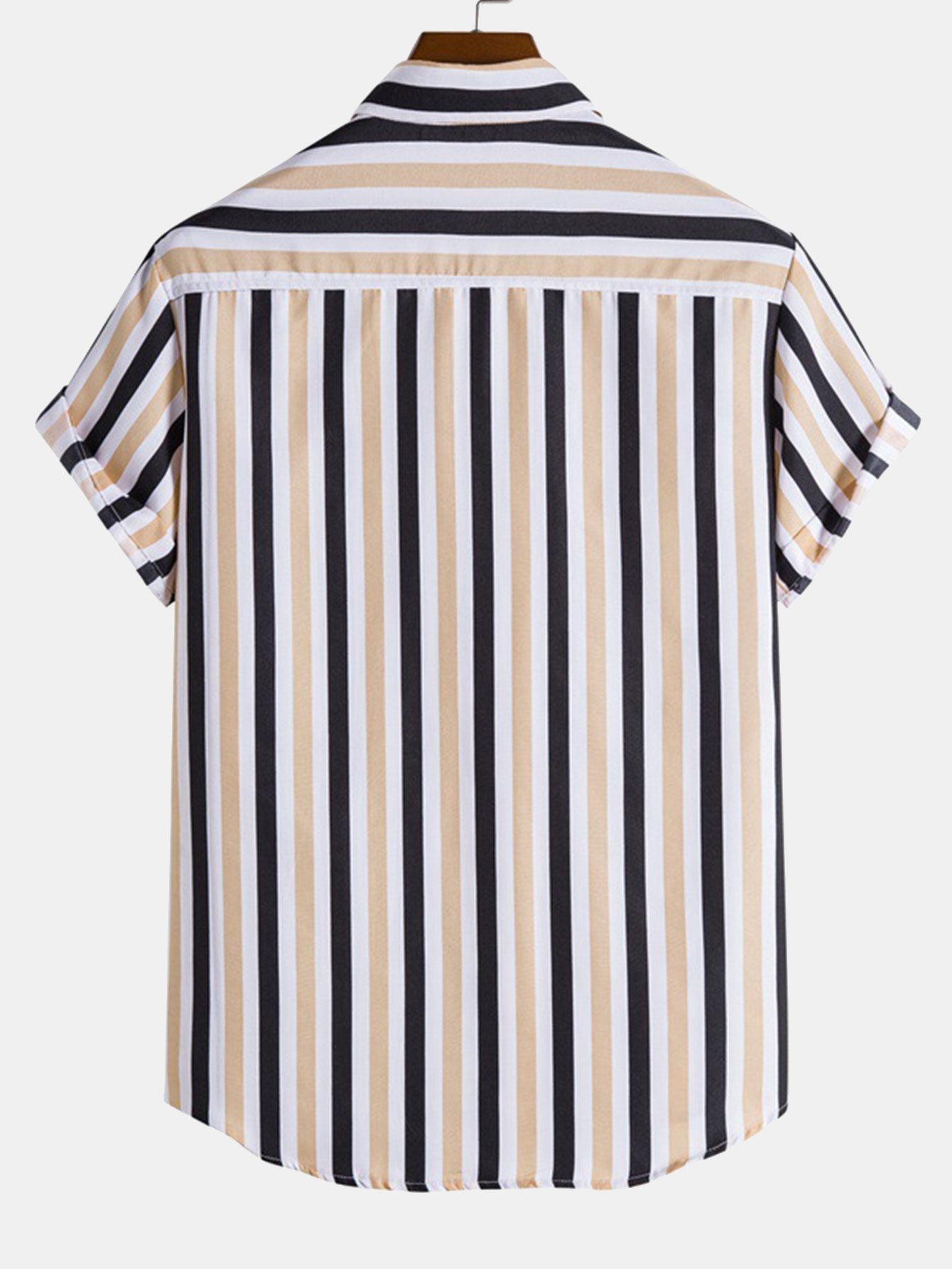 Astrohel® | Chemise boutonnée à imprimé rayé pour homme