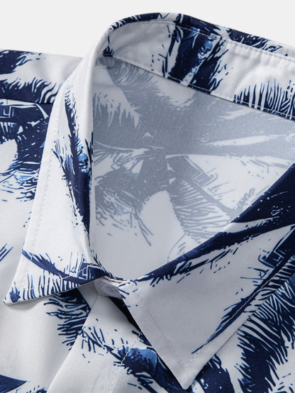 Attila® | Chemise boutonnée à imprimé palmier