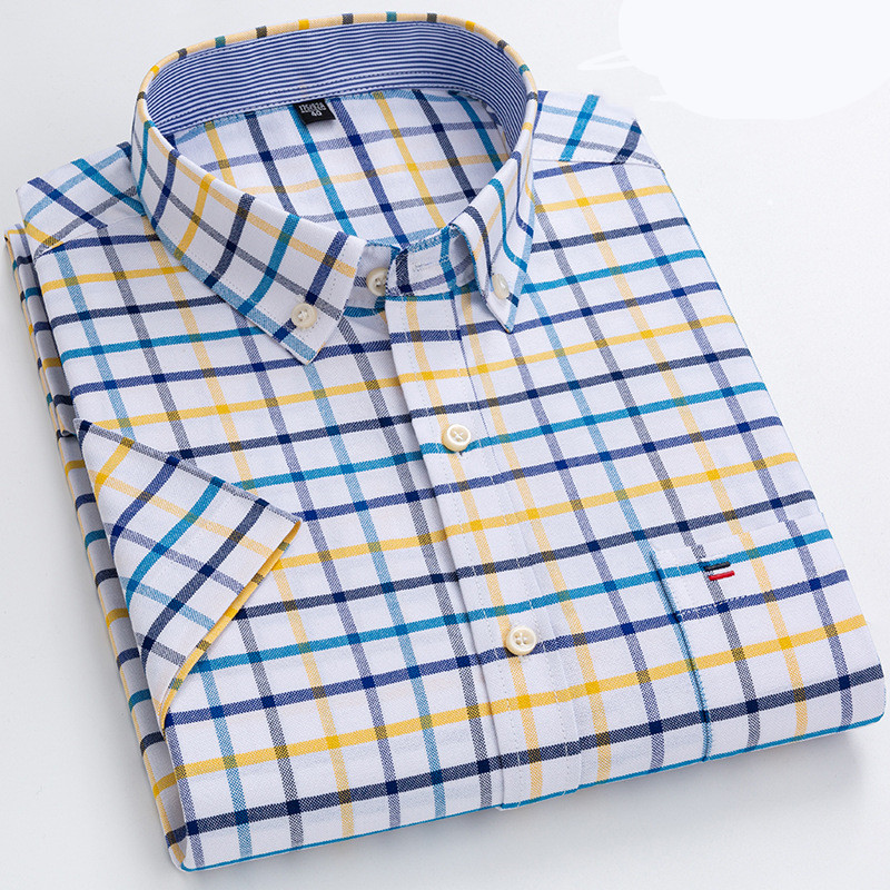 Icare® | Chemise pour hommes à manches courtes avec poche poitrine