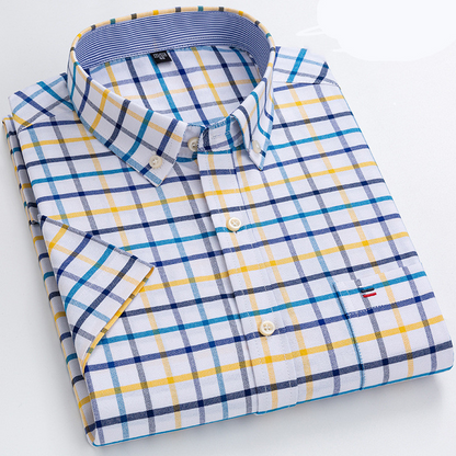 Icare® | Chemise pour hommes à manches courtes avec poche poitrine