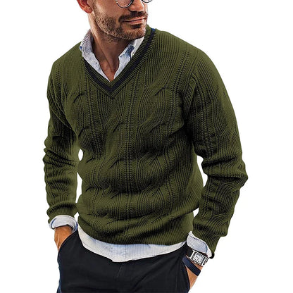 Eloy® | Pull And Tricot Coupe Slim Col V