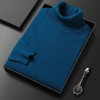 Edgardo® | Pull à col roulé en cachemire de luxe