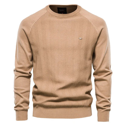 Edmundo® | Pull ras du cou de luxe