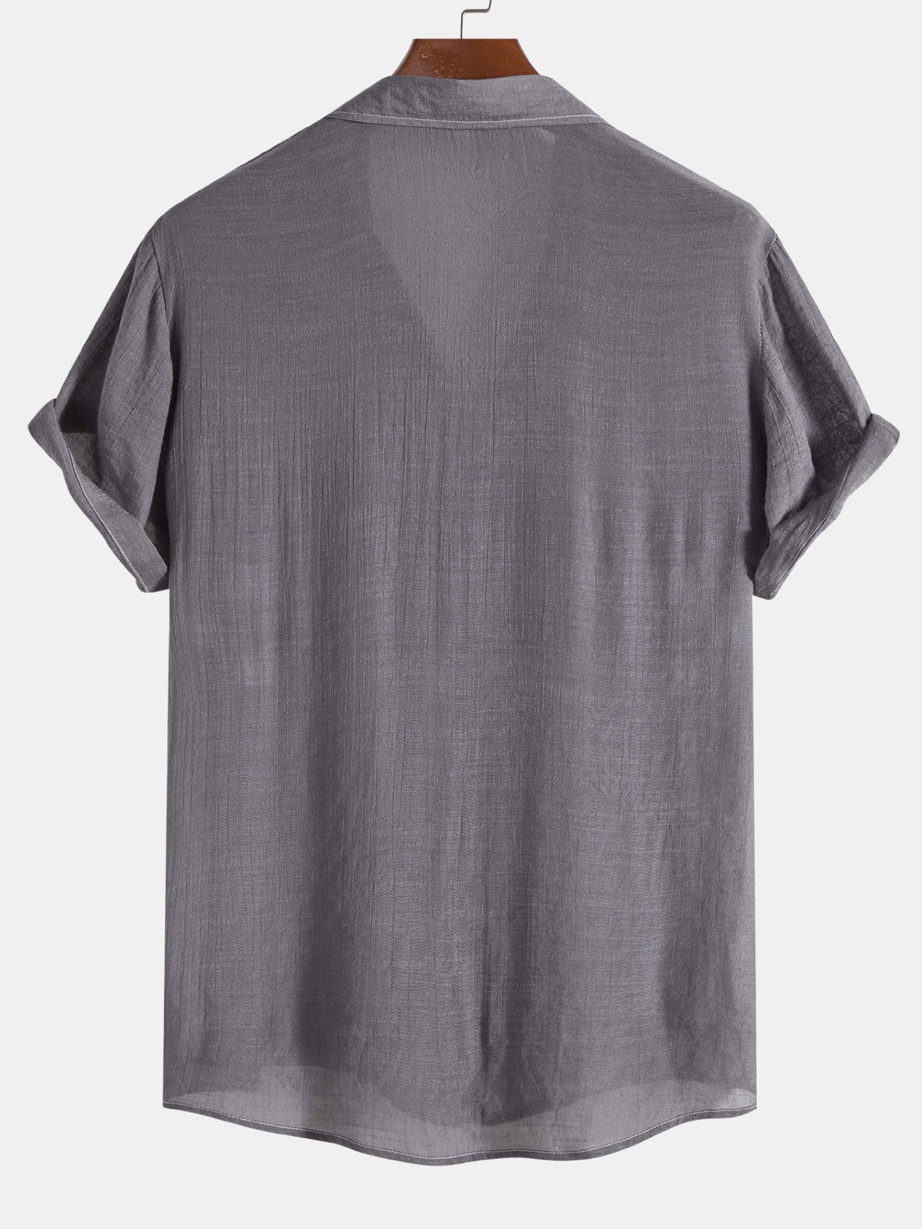 Athelstan® | Chemise boutonnée en tissu légèrement froissé